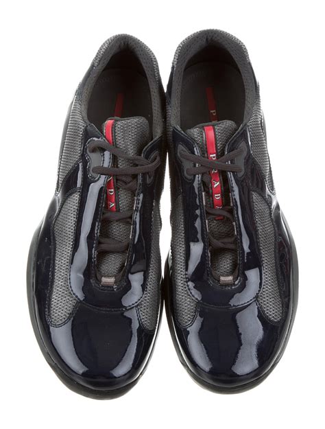 prada patent leather shoes men|prada patent leather sneakers men.